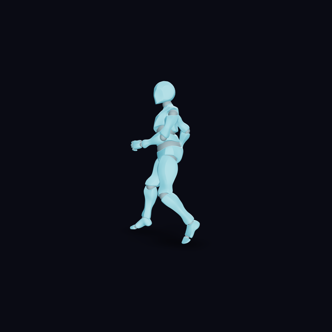 Jog Backward Diagonal 2