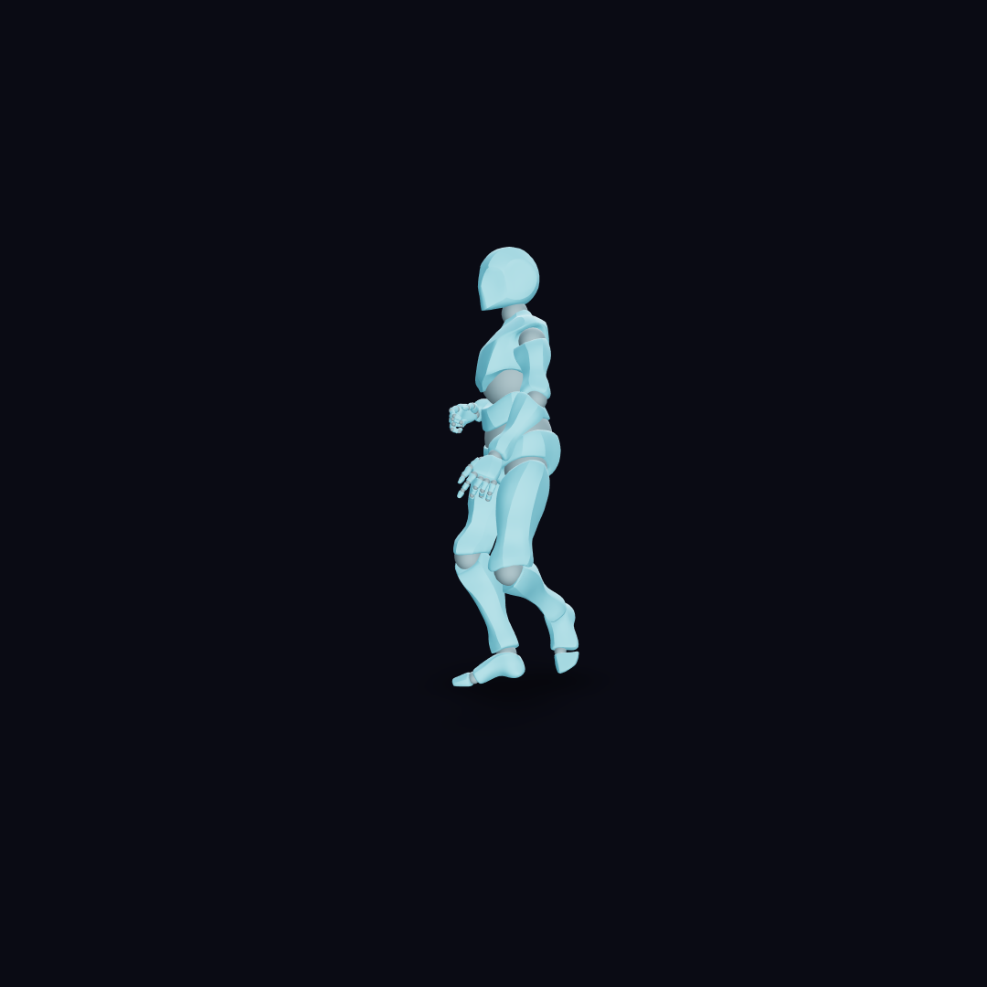 Jog Backward Diagonal